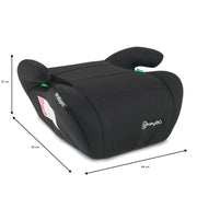 Kindersitzerhöhung für Kinder (125-150 cm) mit breiter Sitzfläche und bequemer Polsterung