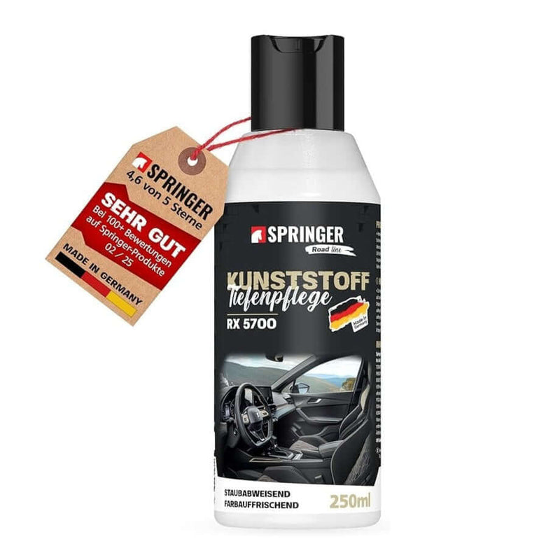 Kunststoff – Tiefenpflege & UV-Schutz - 250ml, RX5700 Kunststoffpflege für Fahrzeuginnenraum, intensive Farbauffrischung.