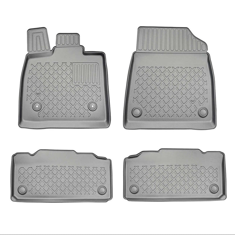 Allwetter Fussmatten für BYD Seal U ab 2024, passgenaue TPE Material Matten für optimalen Schutz im Fahrzeug.