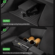 Kofferraum Seiten - Organizer Set für Tesla Model Y ab 2025 (6 - teilig) | e - car - shop.ch