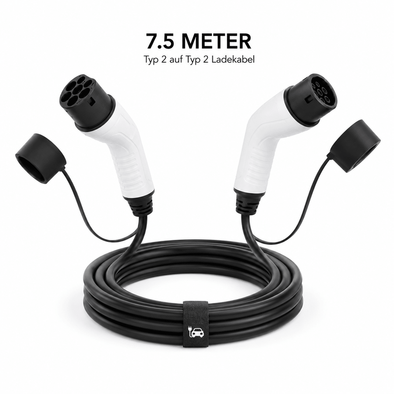 Ladekabel "Sense" Typ 2, 22KW 7,5M | e-car-shop.ch