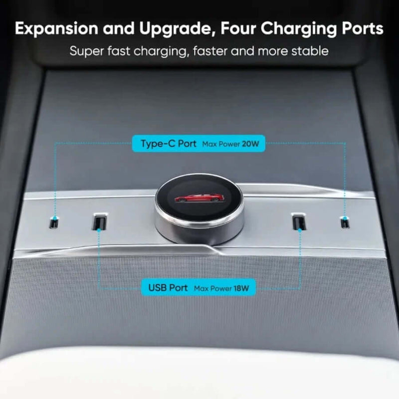 LCD - Schaltknopfsteuerung Tesla Model 3/Y Highland/Juniper | e - car - shop.ch