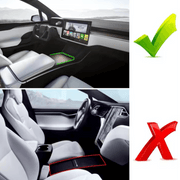 Mittelkonsole Tesla Model S/X ab 2021 | e - car - shop.ch