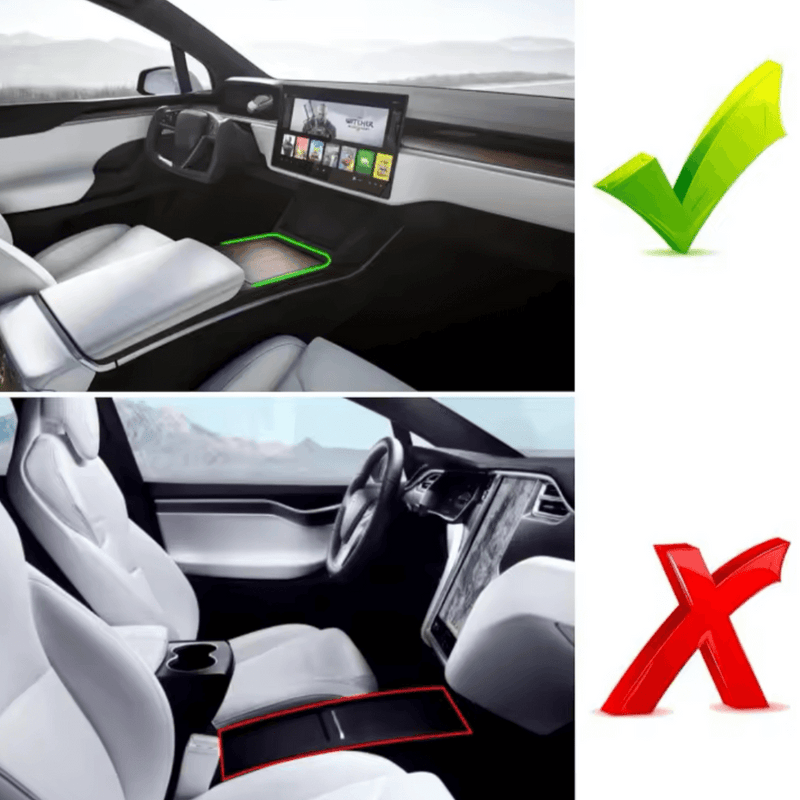 Mittelkonsole Tesla Model S/X ab 2021 | e - car - shop.ch