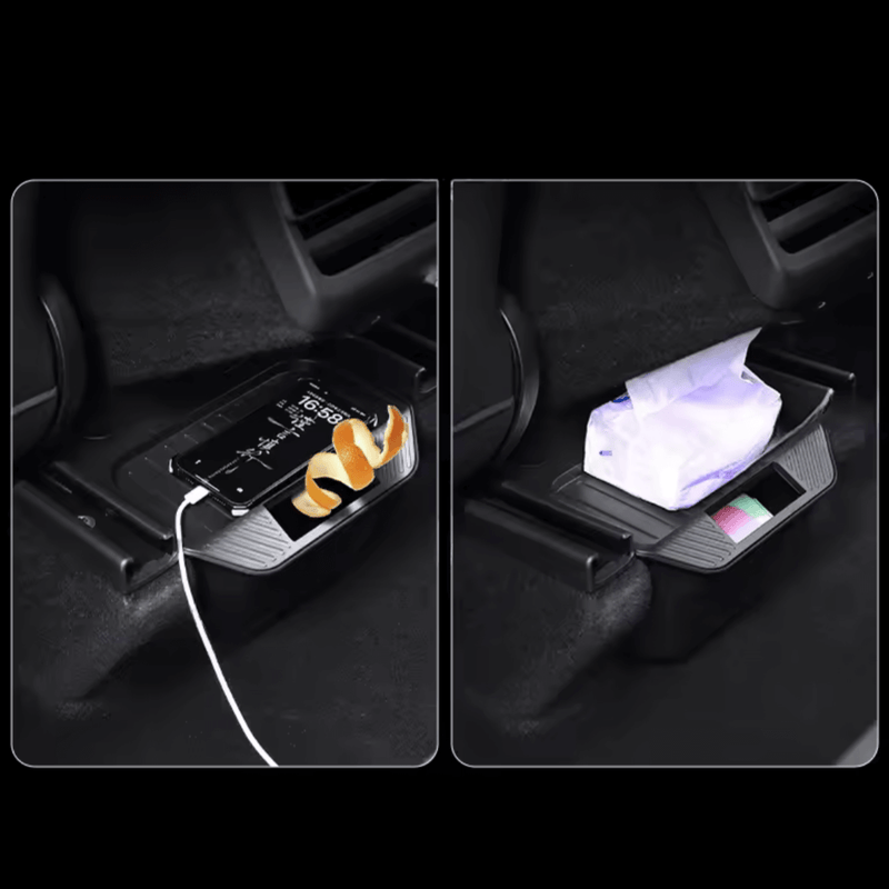 Organizer hintere Mittelkonsole Tesla Model Y ab 2025 | e - car - shop.ch