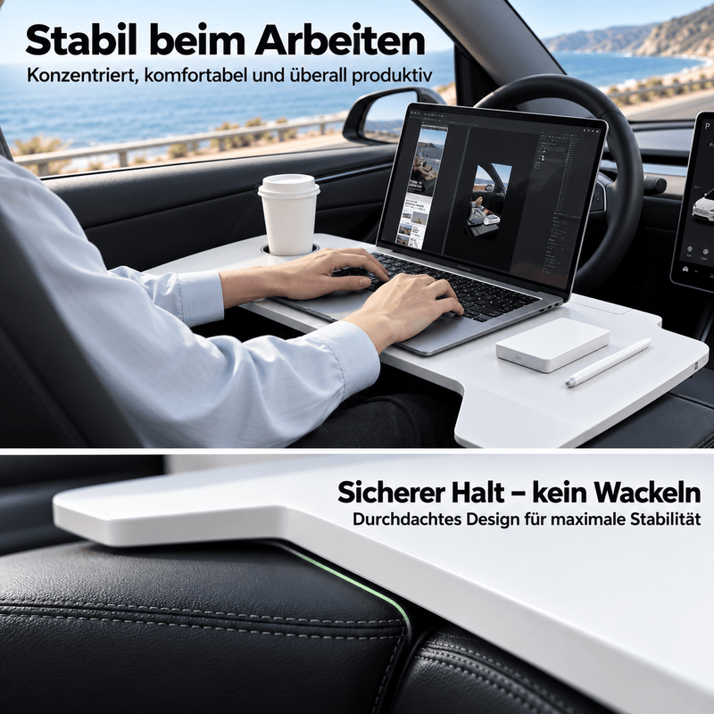 Premium Ablagetisch für Tesla Model 3/Y | e-car-shop.ch