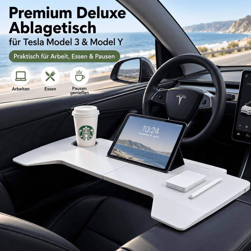 Premium Ablagetisch für Tesla Model 3/Y | e-car-shop.ch