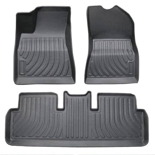 Premium Allwetter Fussmatten für Tesla Model 3 – 3D TPE Schutzmatten Set | e - car - shop.ch