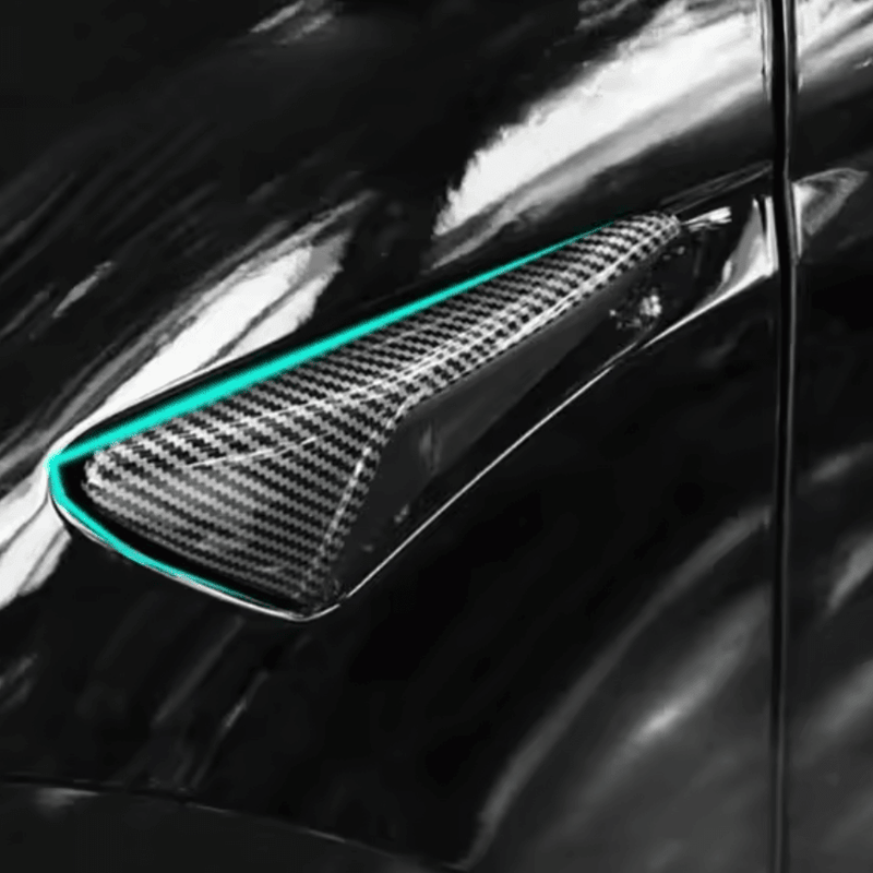 Seitenkameraabdeckung Tesla Model 3/Y · ab 2024/2025 | e - car - shop.ch