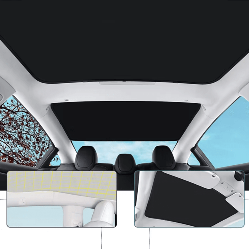 Sonnenschutz "CRYSTAL" Tesla Model 3 Highland | e - car - shop.ch