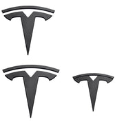 Tesla Logo Emblemset Model 3 | e - car - shop.ch
