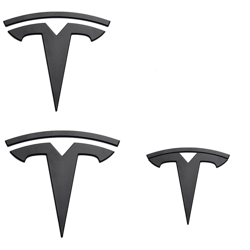 Tesla Logo Emblemset Model 3 | e - car - shop.ch