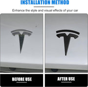 Tesla Logo Emblemset Model 3 | e - car - shop.ch