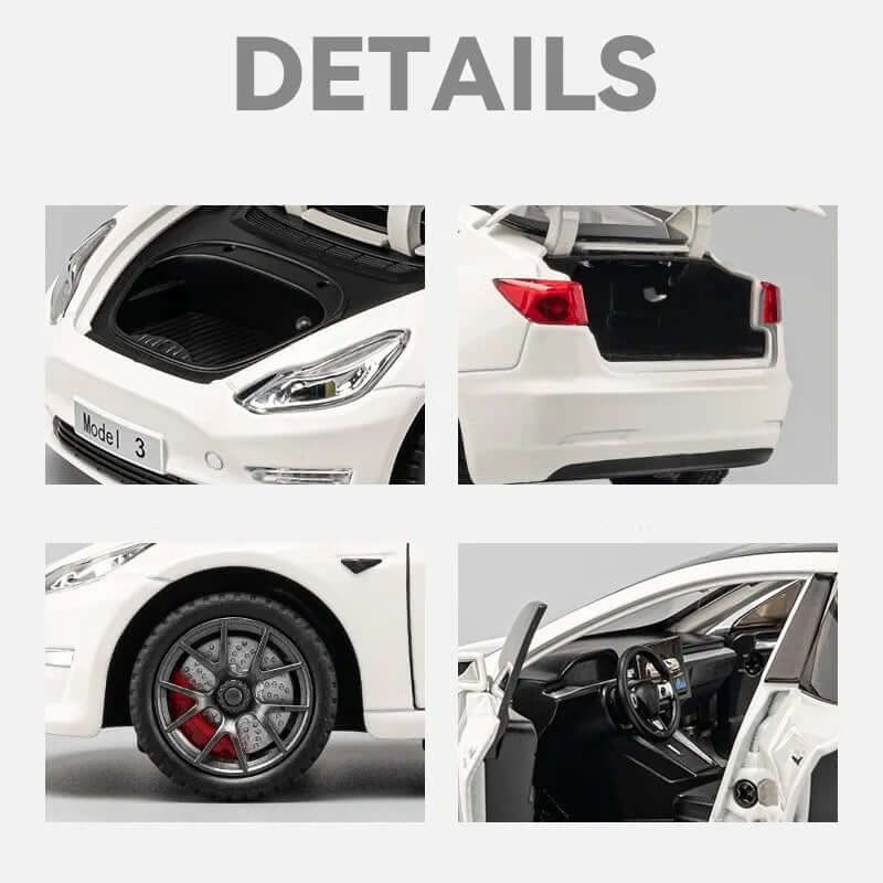 Tesla Model 3 Facelift Modellauto 1/24 | e - car - shop.ch