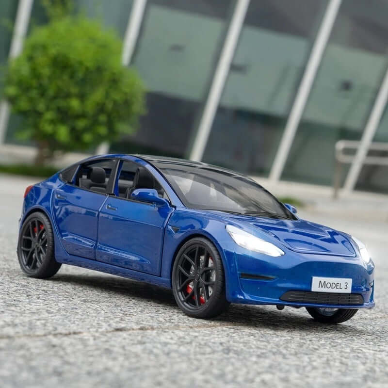 Tesla Model 3 Facelift Modellauto 1/24 | e - car - shop.ch