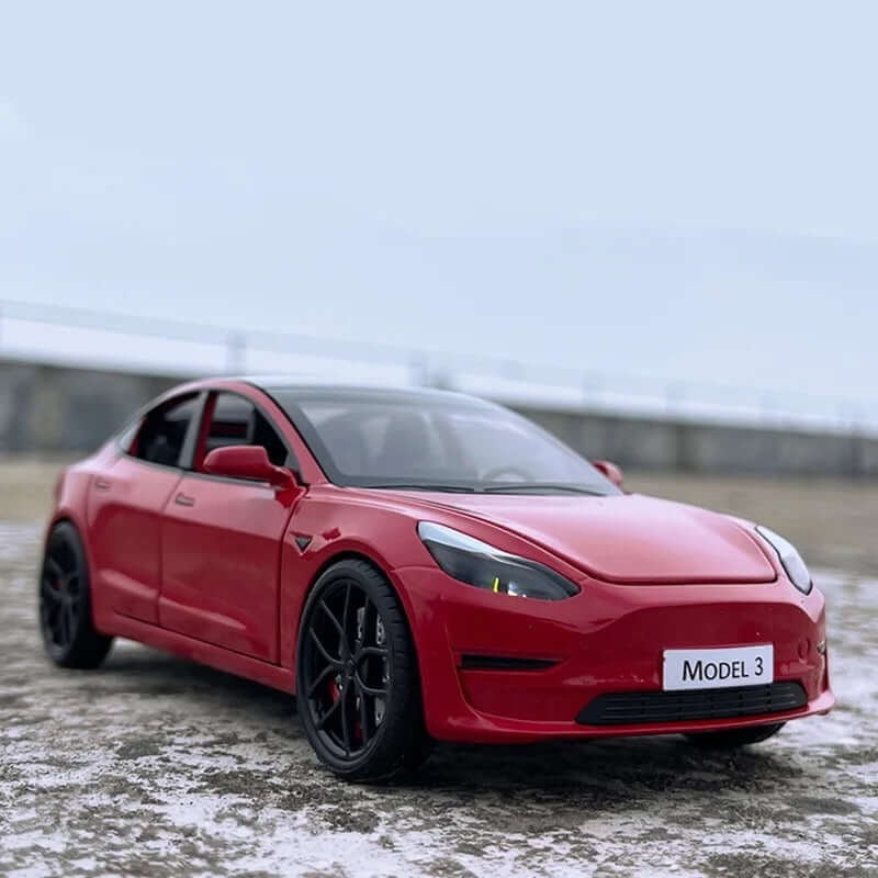 Tesla Model 3 Facelift Modellauto 1/24 | e - car - shop.ch