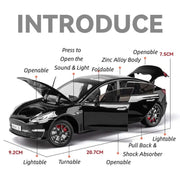Tesla Model 3 Facelift Modellauto 1/24 | e - car - shop.ch
