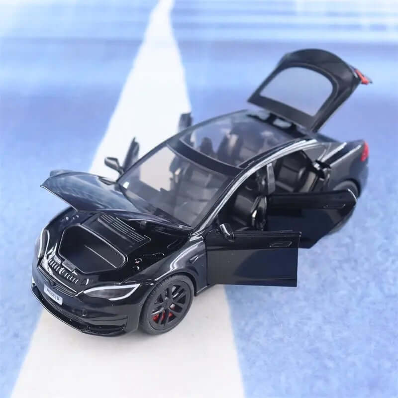 Tesla Model S Facelift Modellauto 1/24 | e - car - shop.ch