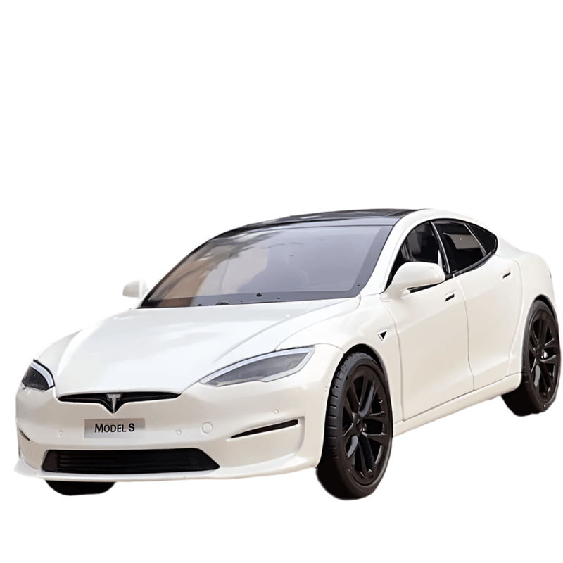 Tesla Model S Facelift Modellauto 1/24 | e - car - shop.ch