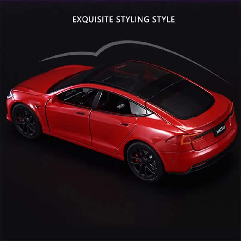 Tesla Model S Facelift Modellauto 1/24 | e - car - shop.ch