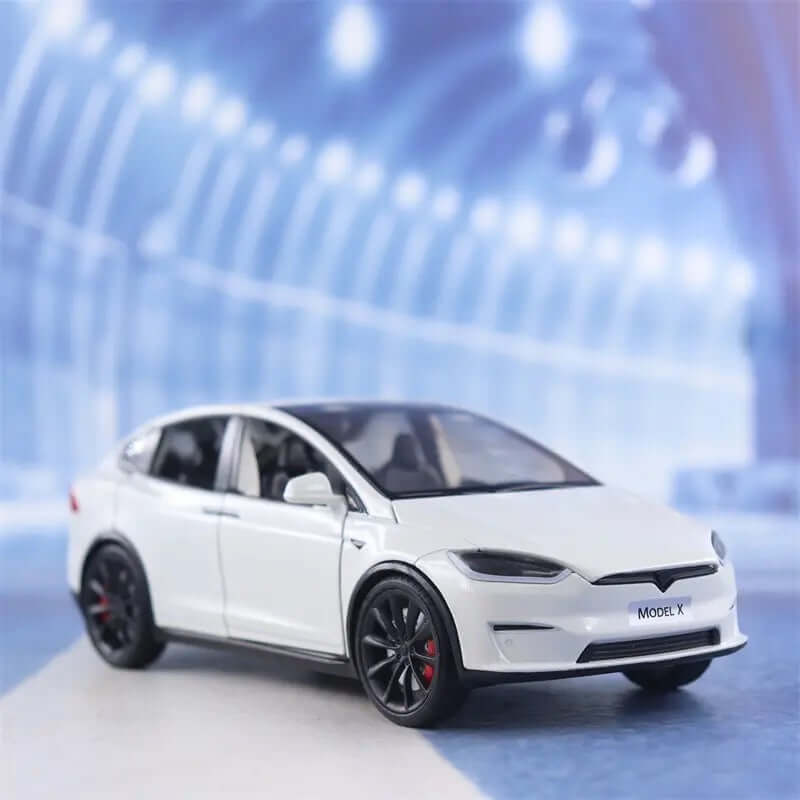 Tesla Model X Facelift Modellauto 1/24 | e - car - shop.ch