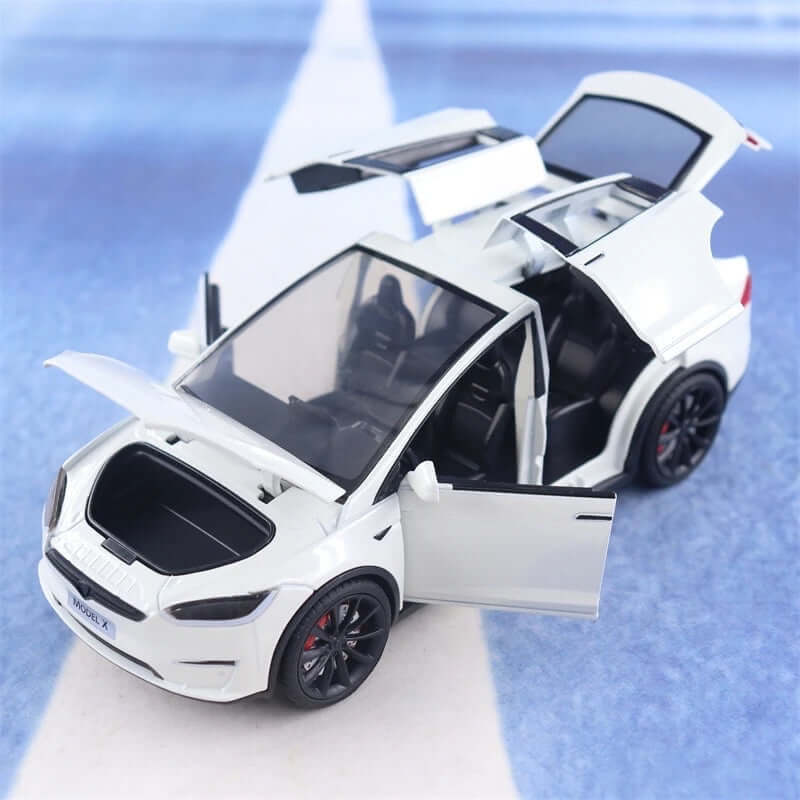 Tesla Model X Facelift Modellauto 1/24 | e - car - shop.ch