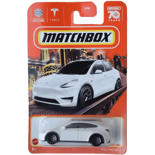 Tesla Model Y bis 2024 MATCHBOX 1/64 | e - car - shop.ch