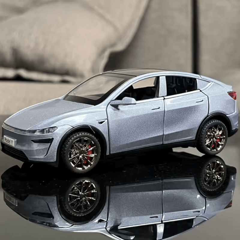 Tesla Model Y Juniper 2025 Modellauto 1/32 | e - car - shop.ch