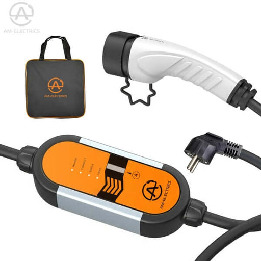Tragbares Elektroauto Ladegerät Ladestation Typ2 (EU Schuko) | e - car - shop.ch