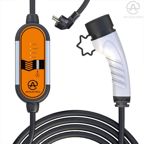 Tragbares Elektroauto Ladegerät Ladestation Typ2 (EU Schuko) | e - car - shop.ch