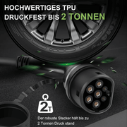Typ 2 Ladekabel für Elektrofahrzeuge, 22 KW 5M | e - car - shop.ch
