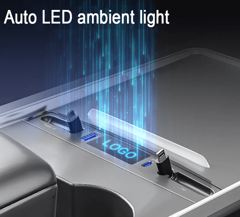 USB Docking - Station Tesla Model 3/Y · Facelift 2021/bis 2024 | e - car - shop.ch