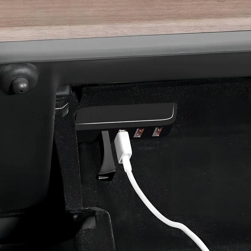 USB Handschuhfach Dockingstation Tesla Model 3/Y · ab 2024/2025 | e - car - shop.ch