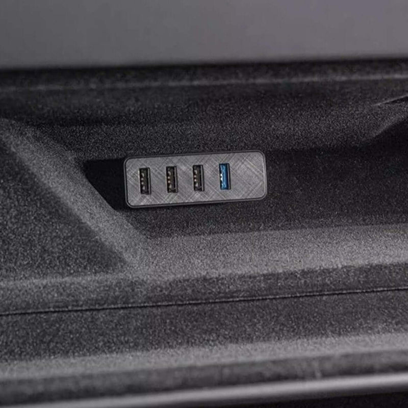 USB Handschuhfach Dockingstation Tesla Model 3/Y · ab 2024/2025 | e - car - shop.ch