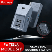 USB Handschuhfach Dockingstation Tesla Model 3/Y · Facelift 2021/bis 2024 | e - car - shop.ch