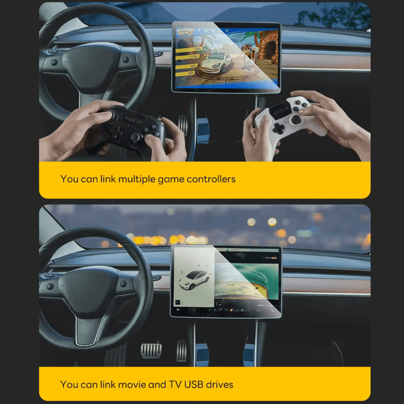 USB - Hub Handschuhfach Dockingstation Tesla Model 3/Y · ab 2024/2025 | e - car - shop.ch
