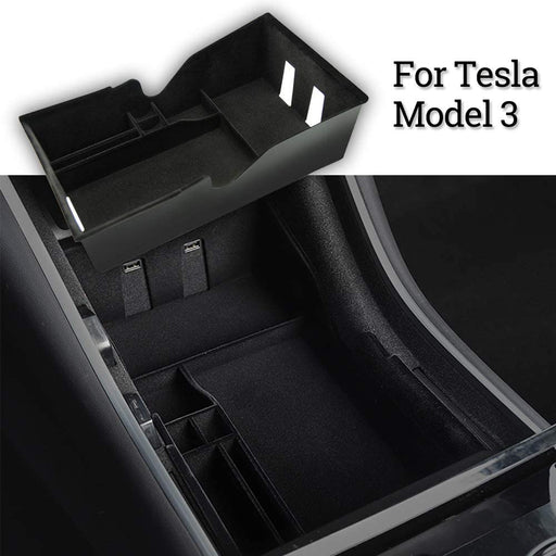 Mittelkonsolenablage DELUXE Tesla Model 3 bis 2020 —