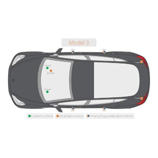 ARCEEN Autotür Logo Projektor für Tesla Model Y/3, Auto Türbeleuchtung  Willkommen LED Logo Licht, Einstiegsbeleuchtung Türprojektoren Licht  Unterbodenbeleuchtung,1pcs : : Auto & Motorrad