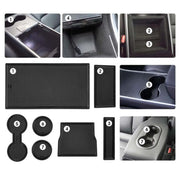 7 - teiliges Matten - Set Tesla Model 3 bis 2020 | e - car - shop.ch