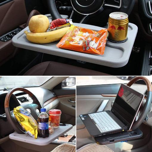 Auto Lenkrad Tisch Auto Lenkrad ablage Montage Ständer Schreibtisch abs  Mini Food Tisch für Tesla Modell 3 Modell y Zubehör