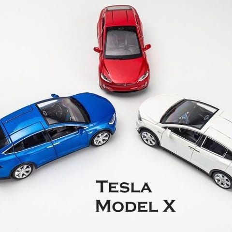Tesla Model X Modellauto 1/32 | e-car-shop.ch