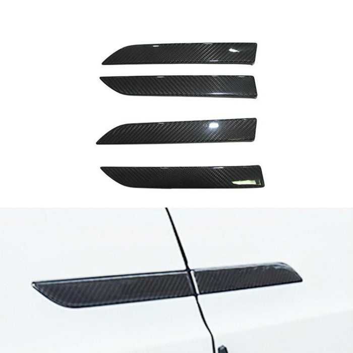 Türgriffaufsatz „chrome delete“ Tesla Model X | e-car-shop.ch