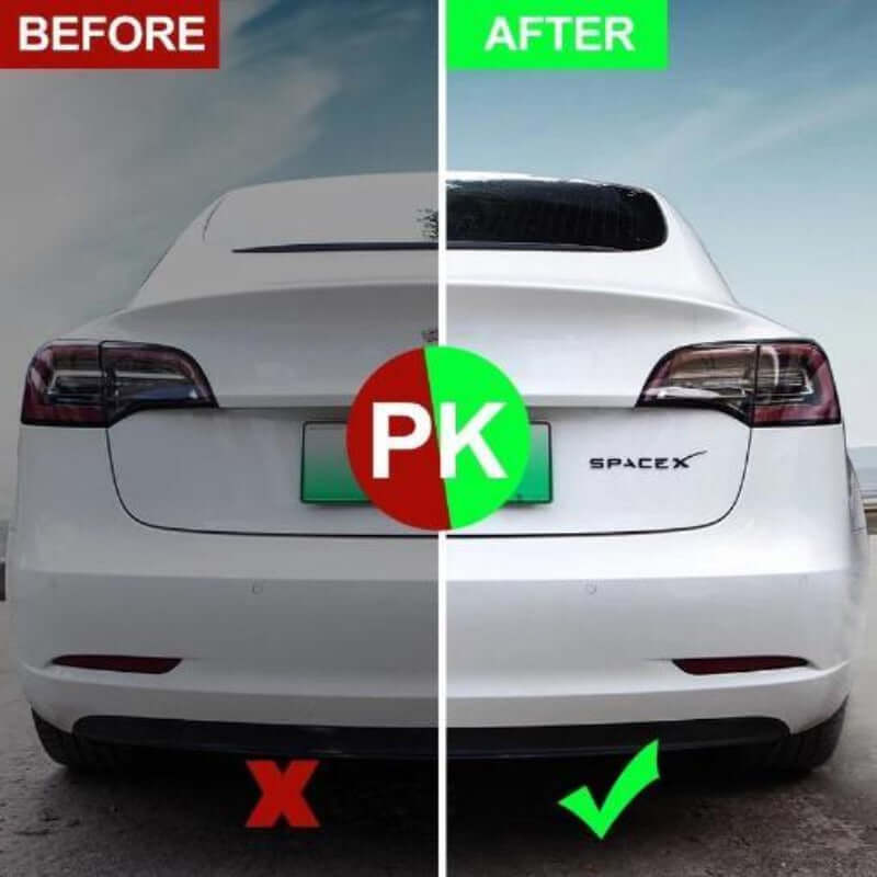 Autoschriftzug 3D SpaceX / Tesla | e - car - shop.ch