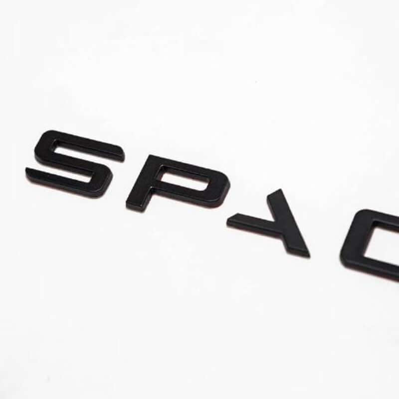 Autoschriftzug 3D SpaceX / Tesla | e - car - shop.ch