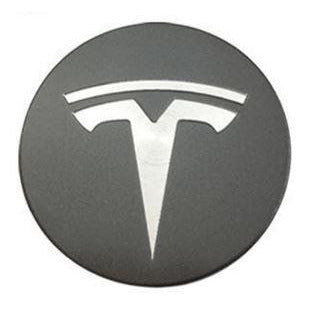 Tesla Model S 3 X Y - 4x neue Nabendeckel schwarz Aero Logo in  Nordrhein-Westfalen - Witten, Reifen & Felgen