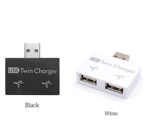 USB Dual-Port Splitter Adapter | e-car-shop.ch