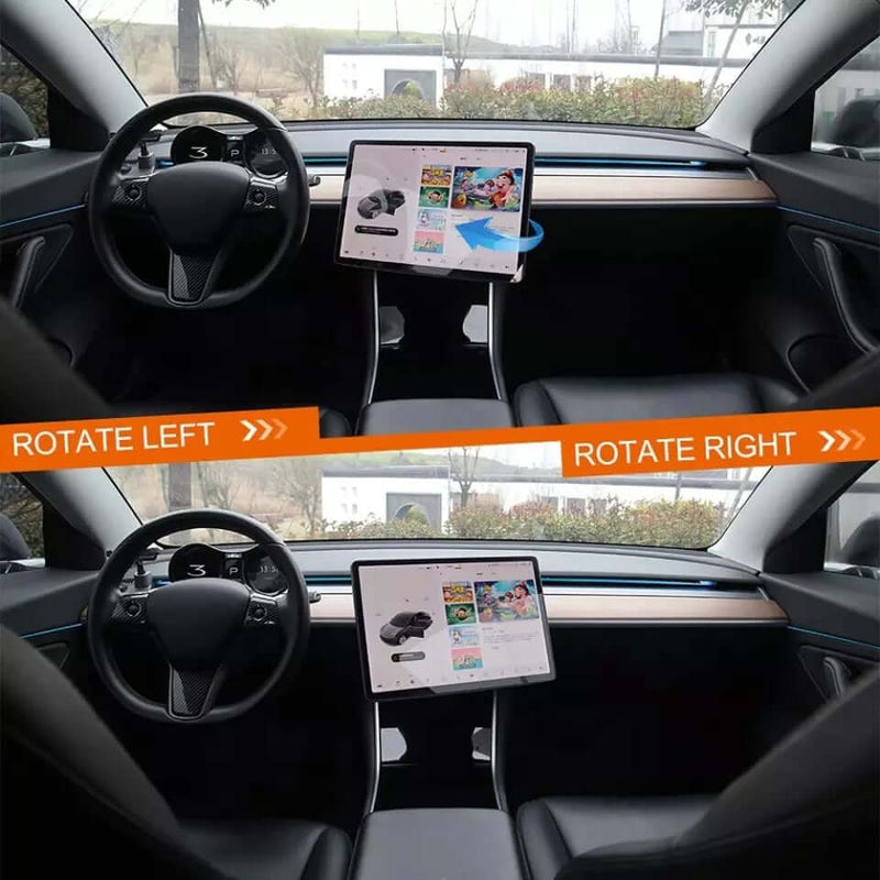 Bildschirmhalterung drehbar Tesla Model 3/Y · bis 2023/2024 | e - car - shop.ch
