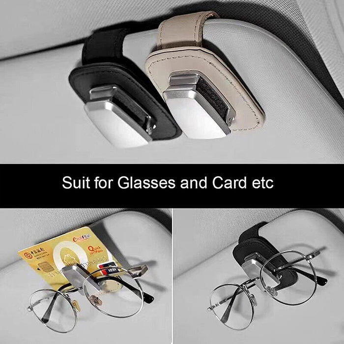Universal Auto Sonnenblende Brille Clip Sonnenbrille Karten halter