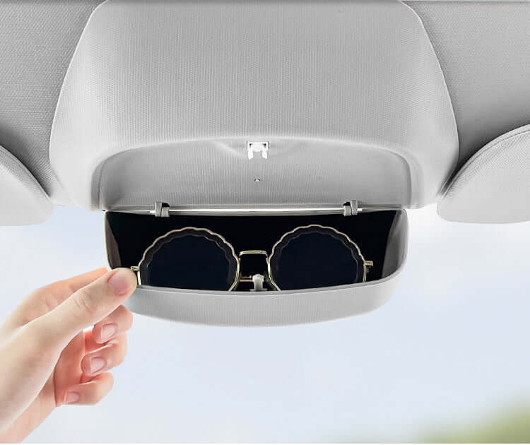 Brillen Aufbewahrungsbox Tesla Model Y bis 2024 | e - car - shop.ch