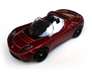 Tesla Roadster Modellauto 1/64 | e-car-shop.ch